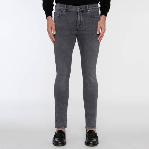 Grey Paxtyn Skinny Stretch Jeans - 7 For All Mankind - Modalova