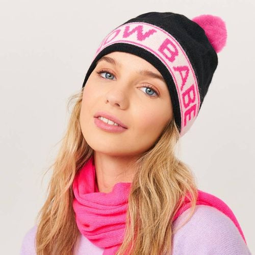 Black Snow Babe Hat - Laycuna London - Modalova