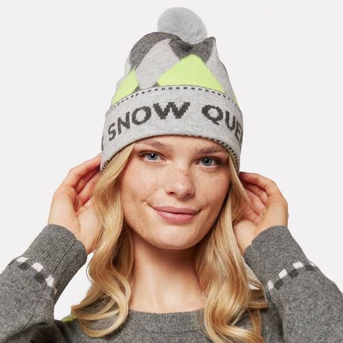 Grey Snow Queen Hat - Laycuna London - Modalova