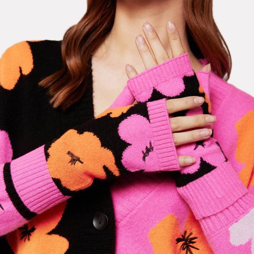 Barbie Funky Floral Wrist Warmers - Laycuna London - Modalova