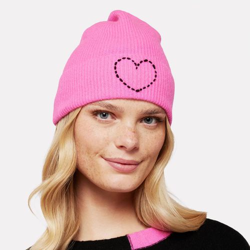 Barbie Pink Heart Embroidery Ha - Laycuna London - Modalova