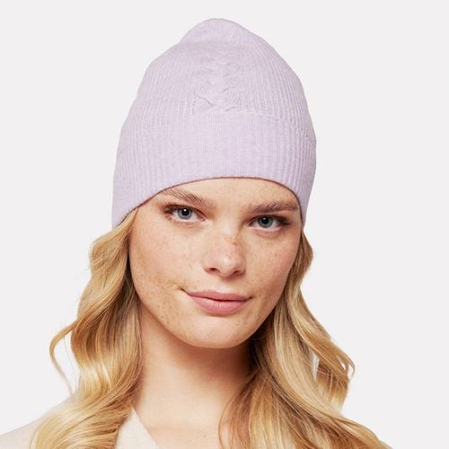 Lavender Katie Cable Hat - Laycuna London - Modalova