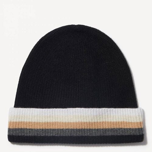 Black Rainbow Stripe Hat - Laycuna London - Modalova