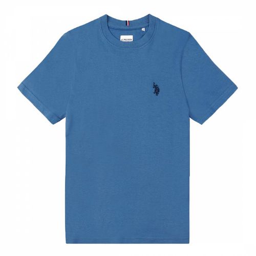 Boy's Mid Crew Neck Cotton T-Shirt - U.S. Polo Assn. - Modalova