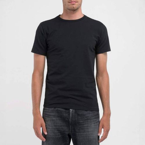 Black Stretch Jersey T-Shirt - Replay - Modalova