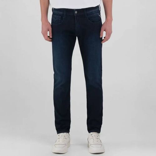 Dark Blue Anbass Slim Stretch Jeans - Replay - Modalova