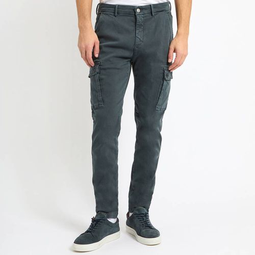 Navy Jaan Slim Hyperflex Cargos - Replay - Modalova