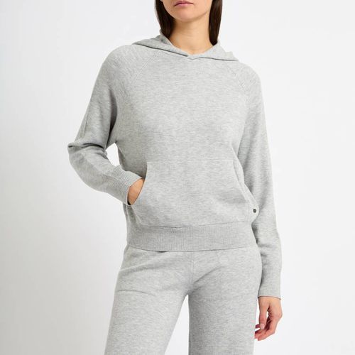 Grey Regular Fit Hoodie - Replay - Modalova