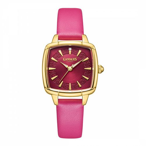 Raspberry Ladies Eloquent Diamond Watch 28.5mm - Gamages of London - Modalova