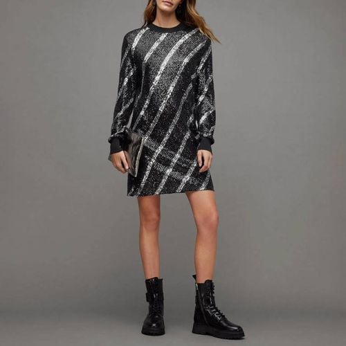 Black Juela Sequin Mini Dress - AllSaints - Modalova