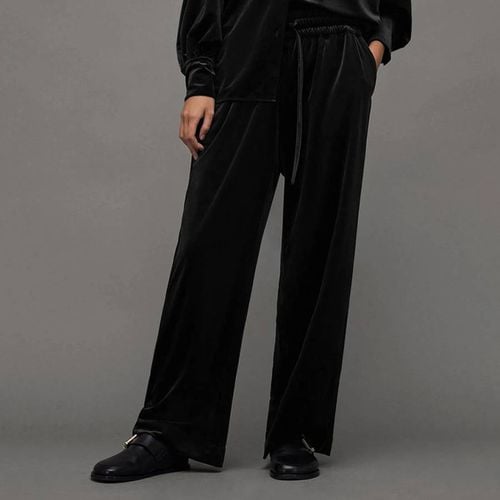 Black Tyler Velvet Trousers - AllSaints - Modalova