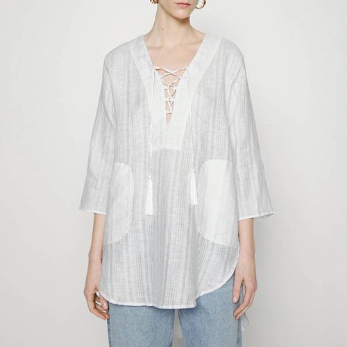 White Orchidea Tunic Top - Max&Co. - Modalova