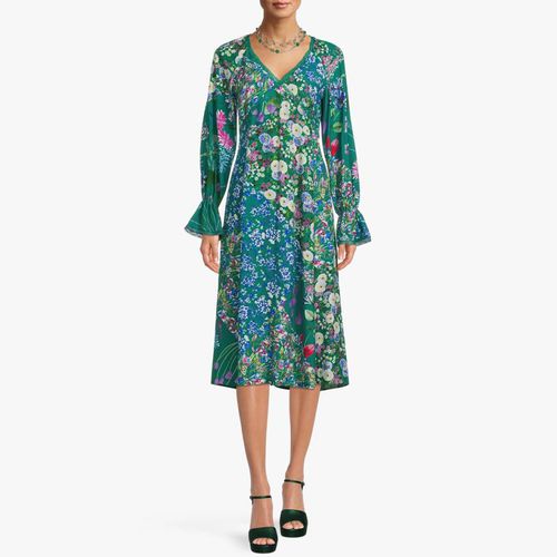 Green Tutore Printed Midi Dress - Max&Co. - Modalova