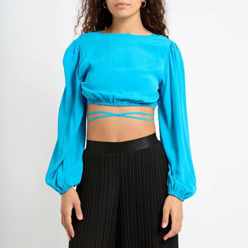 Cyan Cropped Strappy Top - Marella - Modalova