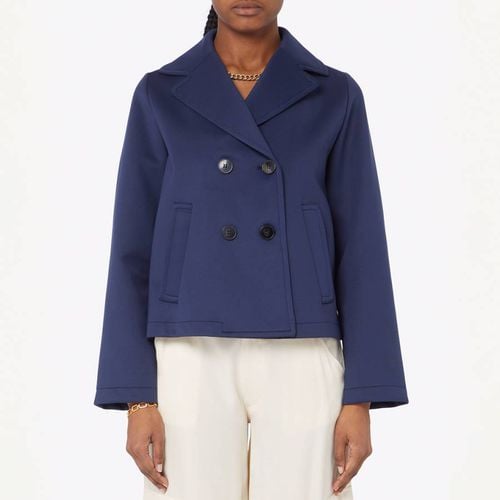 Navy Sciame Short Jacket - EMME Marella - Modalova