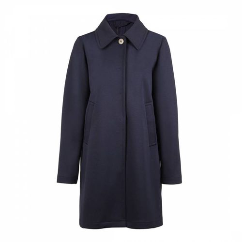 Navy Scaglia Coat - EMME Marella - Modalova