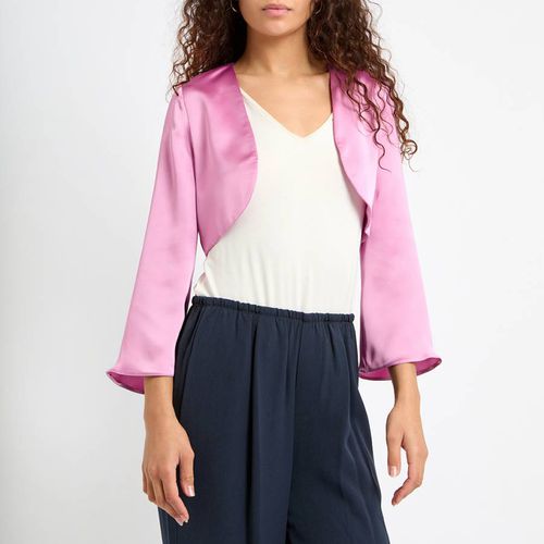 Pink Flare Sleeve Bolero - Marella - Modalova