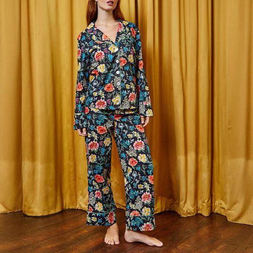 Black Winter Rose Trouser Set - The Night Store - Modalova