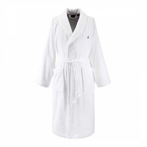 Player XXL Bath Robe White - Ralph Lauren - Modalova