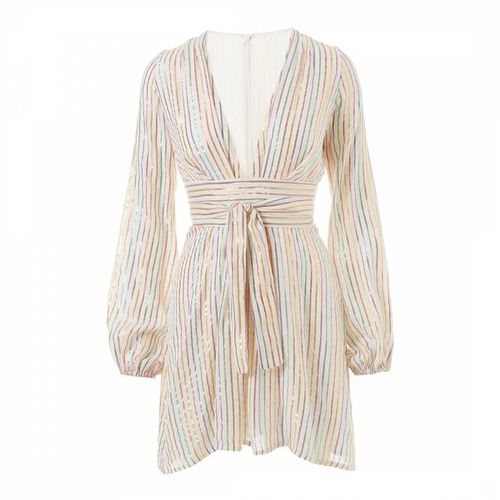 Stripe Look 1 Blouson Sleeve Mini Dress - Melissa Odabash - Modalova