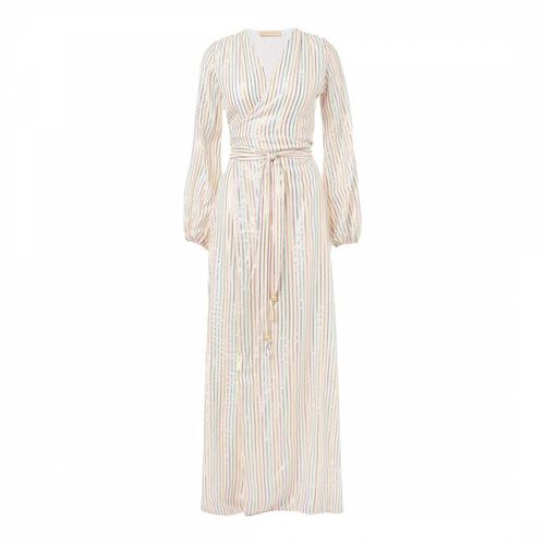 Stripe Look 19 Wrap Maxi Dress - Melissa Odabash - Modalova