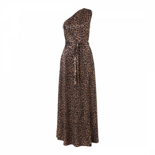 Leopard Look 2 One Shoulder Draped Maxi Dress - Melissa Odabash - Modalova