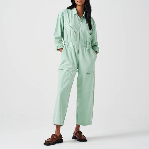 Mint Amelia Cotton Jumpsuit - Seventy + Mochi - Modalova