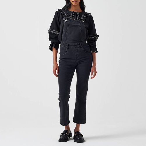 Washed Black Frankie Dungaree - Seventy + Mochi - Modalova