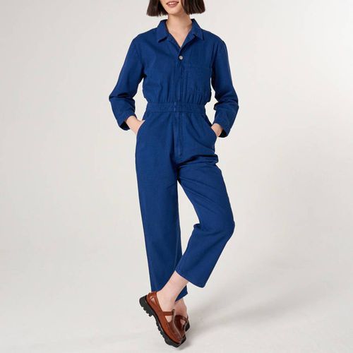 Workwear Blue Indie Jumpsuit - Seventy + Mochi - Modalova