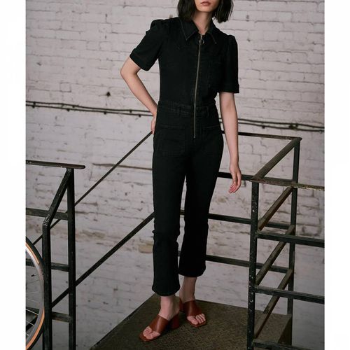 Black Denim Kit Jumpsuit - Seventy + Mochi - Modalova