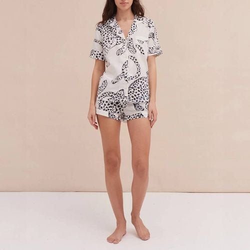 Short Pyjama Set The Jag Print - Desmond & Dempsey - Modalova