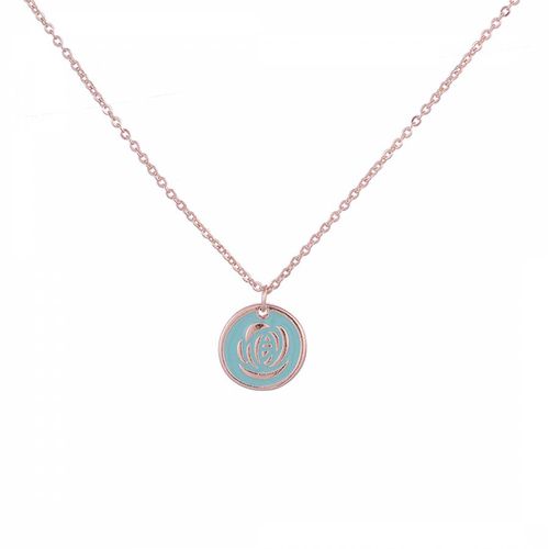 Fable Enamelled Short Rose Necklace - Fable - Modalova