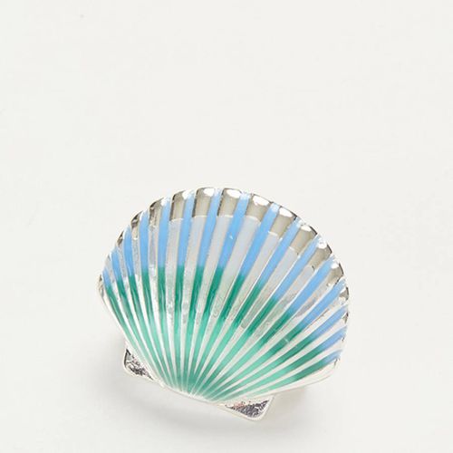 Enemel Shell Brooch - Fable - Modalova