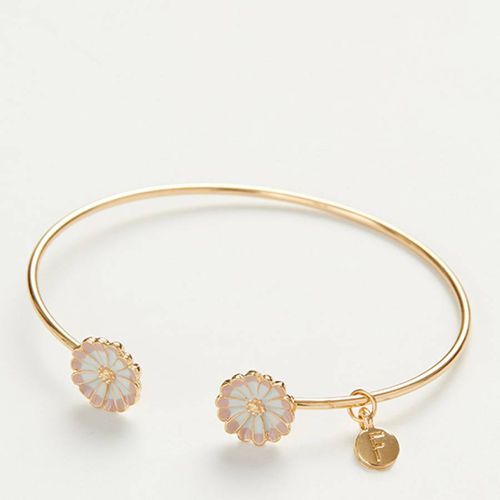 Fable Enamel Daisy Bangle - Fable - Modalova