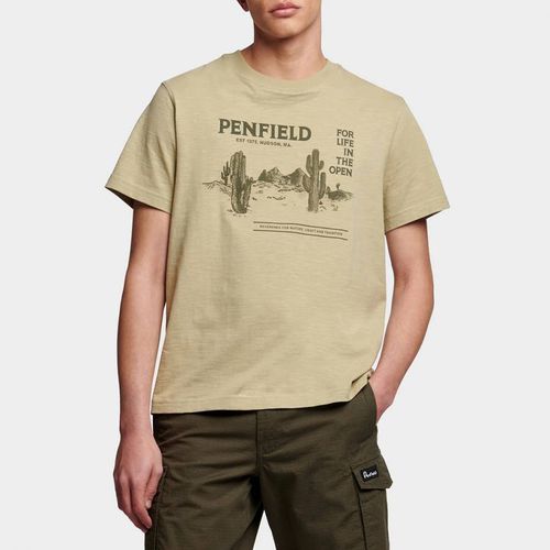 Beige Reverence Cotton T-Shirt - Penfield - Modalova