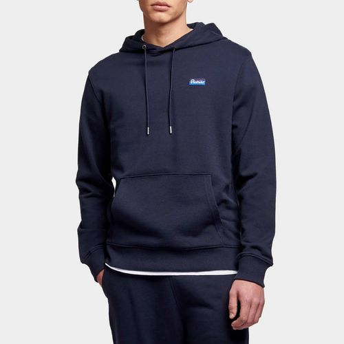 Navy Cotton Logo Hoodie - Penfield - Modalova