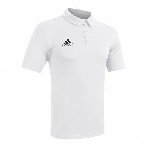 White Adidas Aeroready Polo - Adidas Golf - Modalova