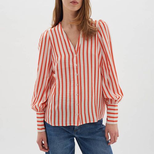 White/Red TilloI Striped Shirt - Inwear - Modalova