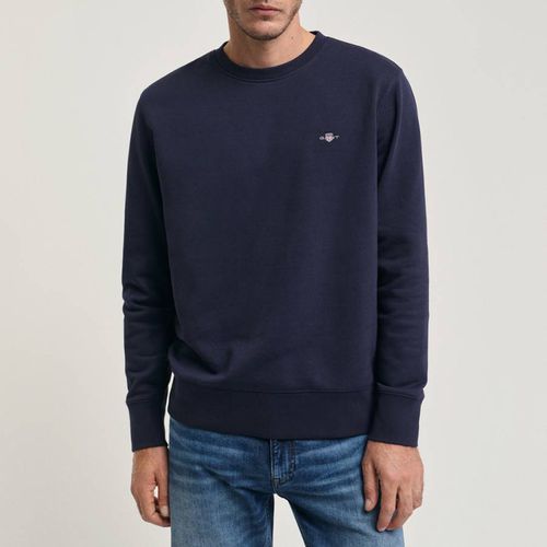 Navy Regular Embroidered Archive Shield Sweatshirt - Gant - Modalova