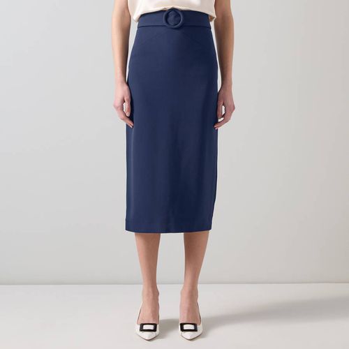 Navy Klaudia Skirt - L K Bennett - Modalova