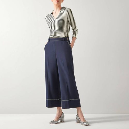 Navy Sophia Trouser - L K Bennett - Modalova