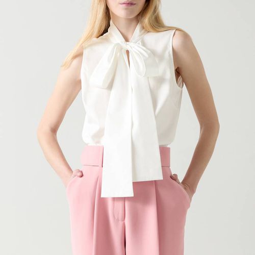 White Florian Blouse - L K Bennett - Modalova