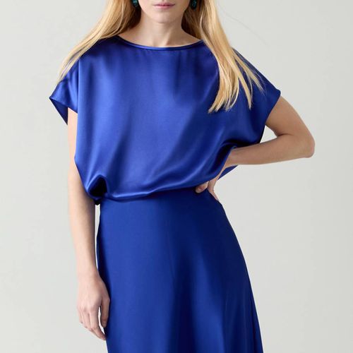 Royal Blue Lena Blouse - L K Bennett - Modalova