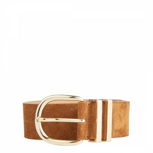 Carley Nutmeg Suede Metal Loop Belt - L K Bennett - Modalova