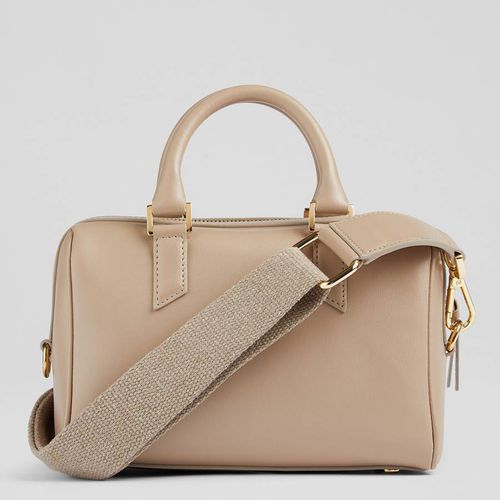 Fleurette Taupe Crossbody Bowling Bag - L K Bennett - Modalova