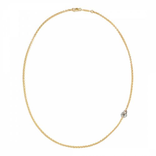 Gold Vermeil Link Up Necklace - Otiumberg - Modalova