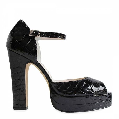 Lena Black Leather Heels - Terry De Havilland - Modalova