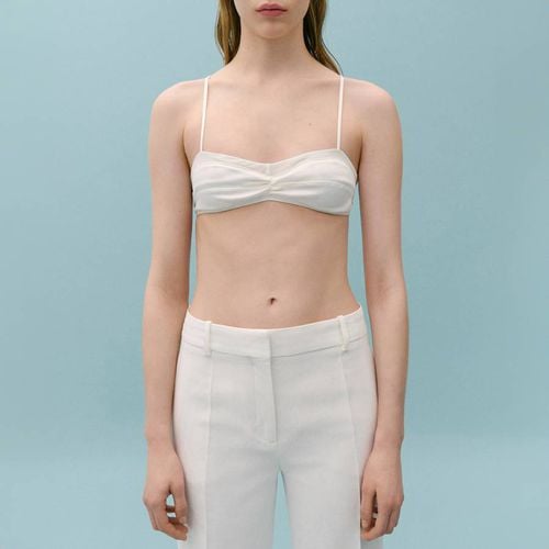 White Bralet Top - Mango X Victoria Beckham - Modalova