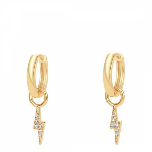 K Gold Mini Flash Earrings - Celeste Starre - Modalova