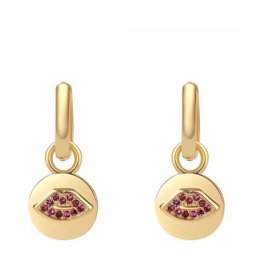 K Gold Mini Smooch Earrings - Celeste Starre - Modalova